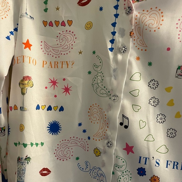 VILAGALLO Gaby Fiesta print shirt - Picture 8 of 12